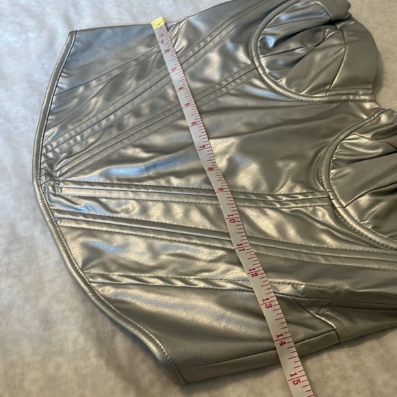 Fashion Nova Bae for Tonight Faux Leather Corset Top - Picture 13 of 13